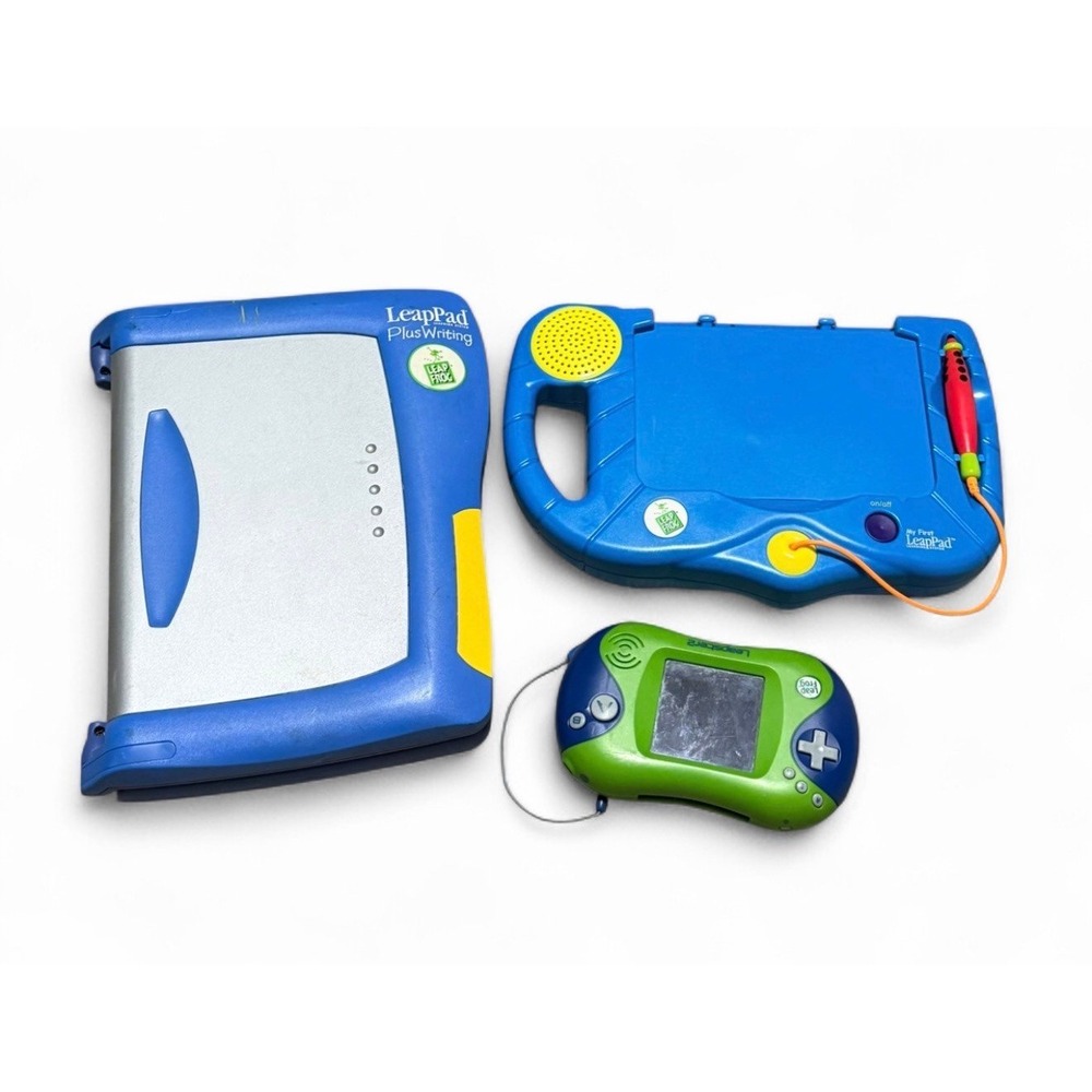 LeapFrog Lot LeapPad Plus Writing My First LeapPad Leapster 2 Tested Works